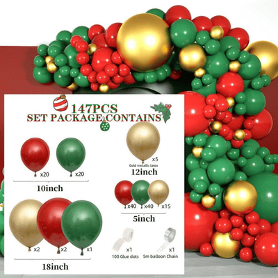 Christmas Arch Balloon Decoration Set
