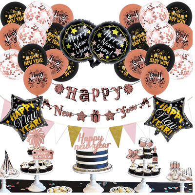 2025 New Year Balloon Decoration Set