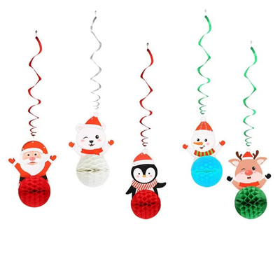 New Arrival hot selling Christmas hanging decoration set