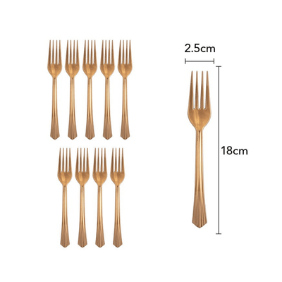 Pink, Black and Gold Dot Disposable Party Tableware Set