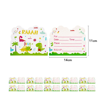 Dinosaur Theme Birthday Party Tableware Decoration