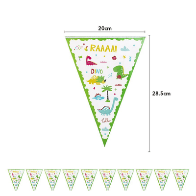 Dinosaur Theme Birthday Party Tableware Decoration