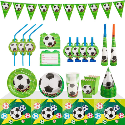 Soccer Football Theme Sports Party Decoration Set 
