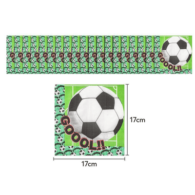 Soccer Football Theme Sports Party Decoration Set 