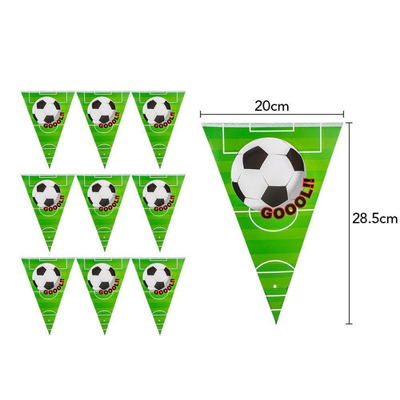 Soccer Football Theme Sports Party Decoration Set 
