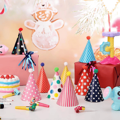Wholesale Party Cone Hats,Birthday Blowouts Horns Whistle