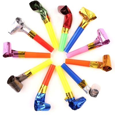 Party Blowouts Whistle Blower Noise Makers for Adults Kids Party 