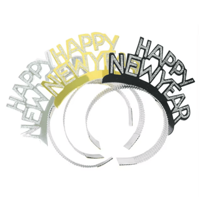 2025 New Year Party favors, caps, Headband,Noise Maker 