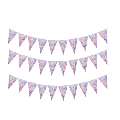 Wholesale Pink Butterfly Theme Disposable Party tableware decoration