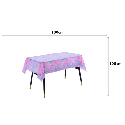 Wholesale Pink Butterfly Theme Disposable Party tableware decoration