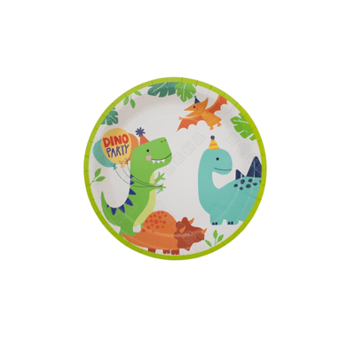 Cartoon Dinosaur theme birthday party tableware decoration 