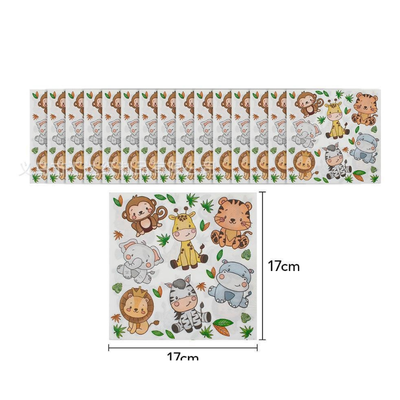 Animal Jungle Safari Theme Party Supplies tableware set