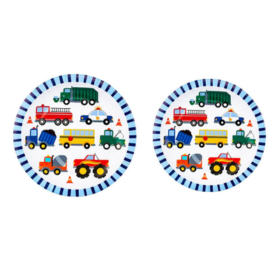 Engineering vehicle Birthday Party Disposable Tableware Set  