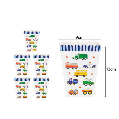 Engineering vehicle Birthday Party Disposable Tableware Set  