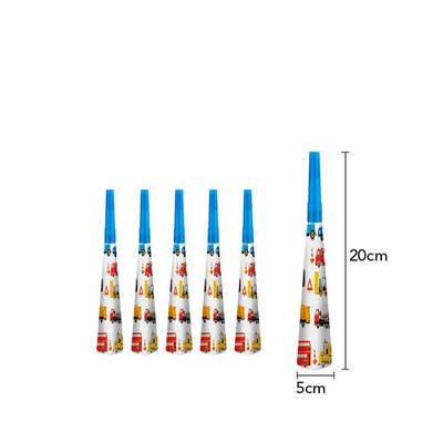 Engineering vehicle Birthday Party Disposable Tableware Set  