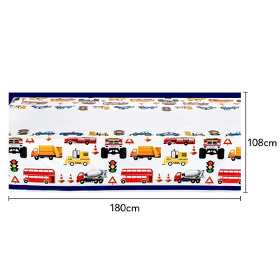 Engineering vehicle Birthday Party Disposable Tableware Set  