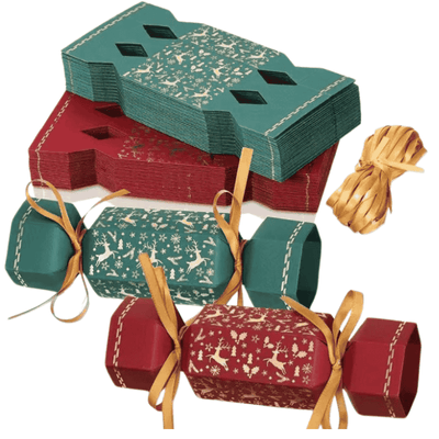 Christmas Cracker Kit No Snap DIY Christmas Party Cracker