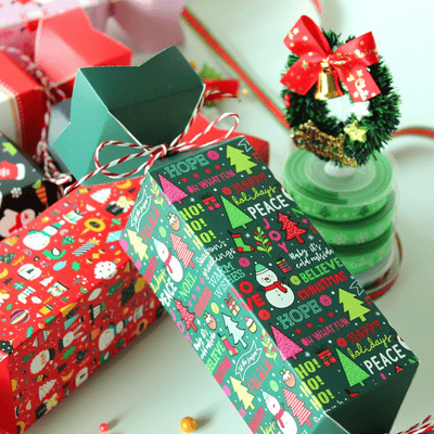 Hot Selling New Candy shaped cute christmas gift box 
