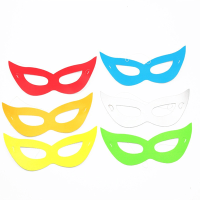 Hot selling Kids Party Mask Party Favors Paper Half Face Mask 
