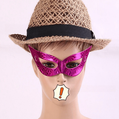 Hot selling Kids Party Mask Party Favors Paper Half Face Mask 