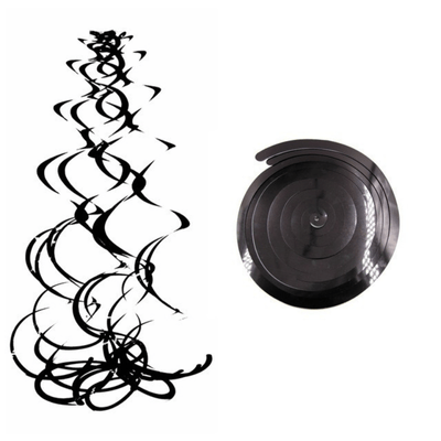 Spiral Hanging PVC Pendant Whirlpool Flower Party Decoration