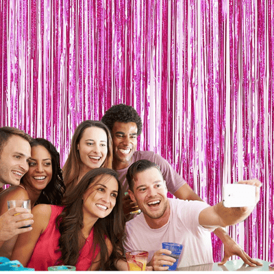  Party Glitter Tinsel Fringe Curtain Party Rain Slik Curtain