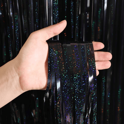  Party Glitter Tinsel Fringe Curtain Party Rain Slik Curtain