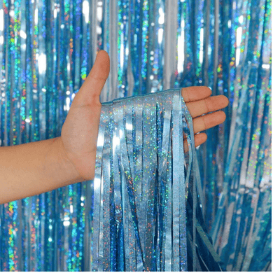  Party Glitter Tinsel Fringe Curtain Party Rain Slik Curtain