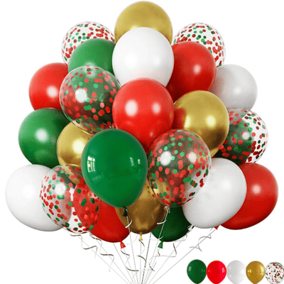 12 Inch 30Pcs Latex Balloons Assorted Color Multicolor 