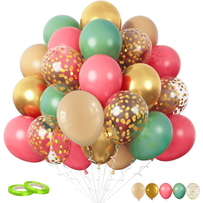 12 Inch 30Pcs Latex Balloons Assorted Color Multicolor 