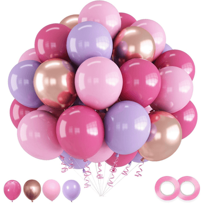 12 Inch 30Pcs Latex Balloons Assorted Color Multicolor 