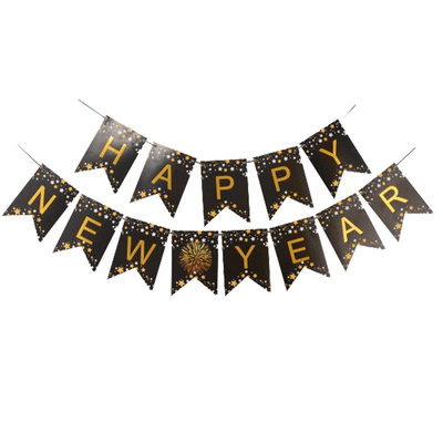 Aluminum Foil Balloon Happy New Year  Decoration 