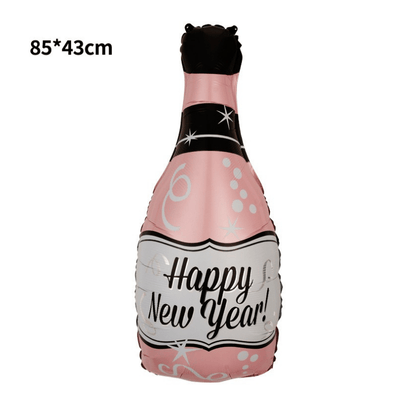 Aluminum Foil Balloon Happy New Year  Decoration 