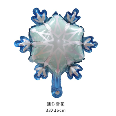 Cartoon Aluminum Foil Balloon Elsa Anna Princess Snow Baby
