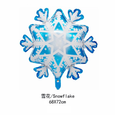 Cartoon Aluminum Foil Balloon Elsa Anna Princess Snow Baby
