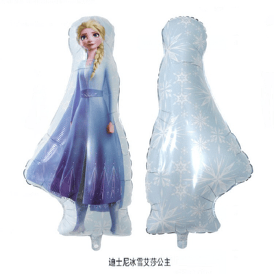 Cartoon Aluminum Foil Balloon Elsa Anna Princess Snow Baby
