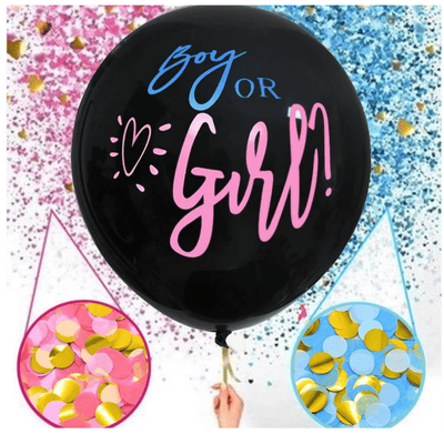 36 Inch Latex Balloon Boy or Girl Baby Shower Gender Reveal Party
