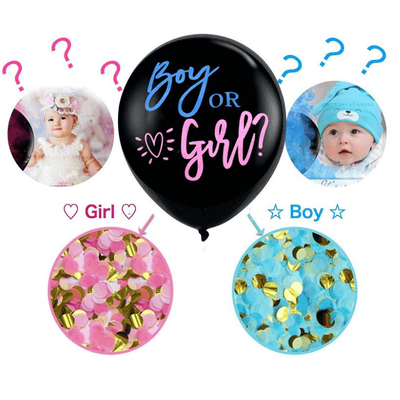 36 Inch Latex Balloon Boy or Girl Baby Shower Gender Reveal Party