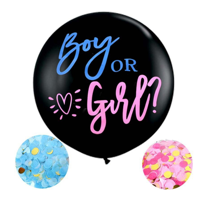 36 Inch Latex Balloon Boy or Girl Baby Shower Gender Reveal Party