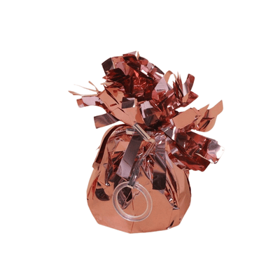 Balloon weight metallic wrapped foil balloon weights 