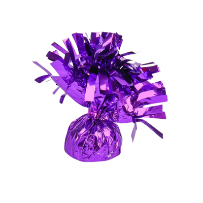Balloon weight metallic wrapped foil balloon weights 
