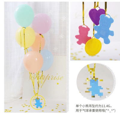 Wholesale plastic balloon weights helium foil balloon weights 