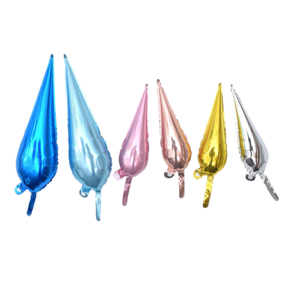 Wholesale high quality water drops colorful foil balloon 