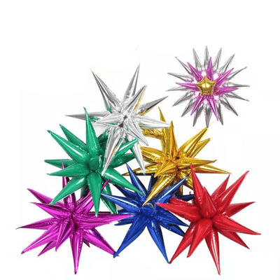 Wholesale high quality water drops colorful foil balloon 