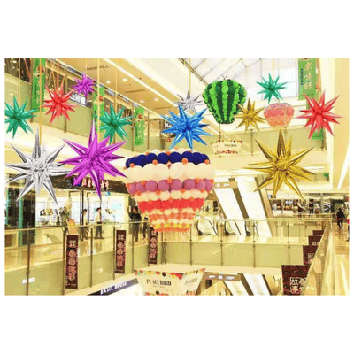 Wholesale high quality water drops colorful foil balloon 