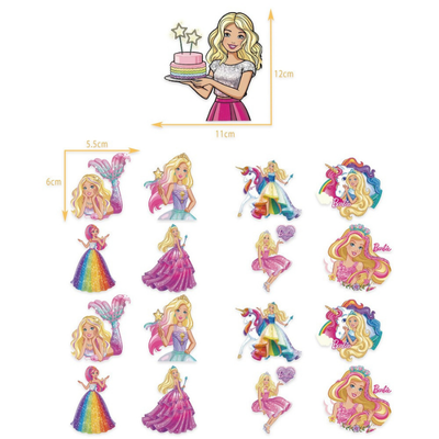 Doll Theme Girls Pink Birthday Balloon Party Decorations