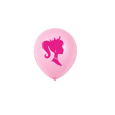 Doll Theme Girls Pink Birthday Balloon Party Decorations