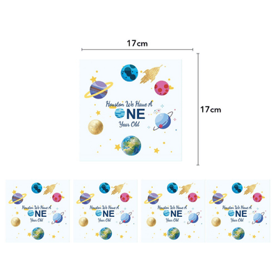 Outer Space Themed Party Disposable Tableware Decoration