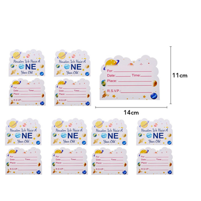 Outer Space Themed Party Disposable Tableware Decoration