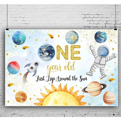 Outer Space Themed Party Disposable Tableware Decoration